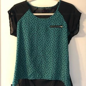 Polka Dot Green T-shirt